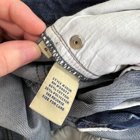 Cabi Jeans 6 203R Bootcut‎ Dark Wash Denim Blue Mid Rise Regular 31 Inseam - Picture 10 of 11